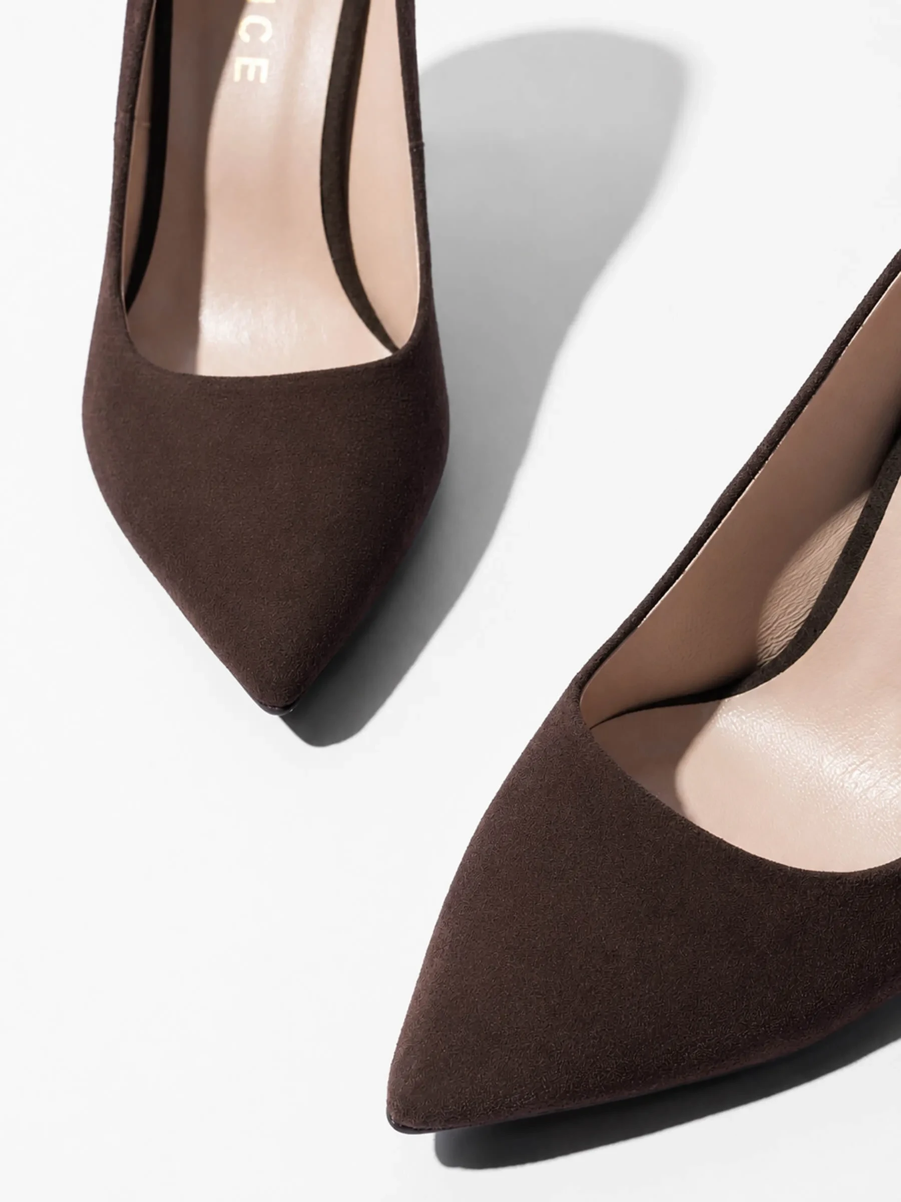 Leren Dames Pumps Dean Donker Bruin