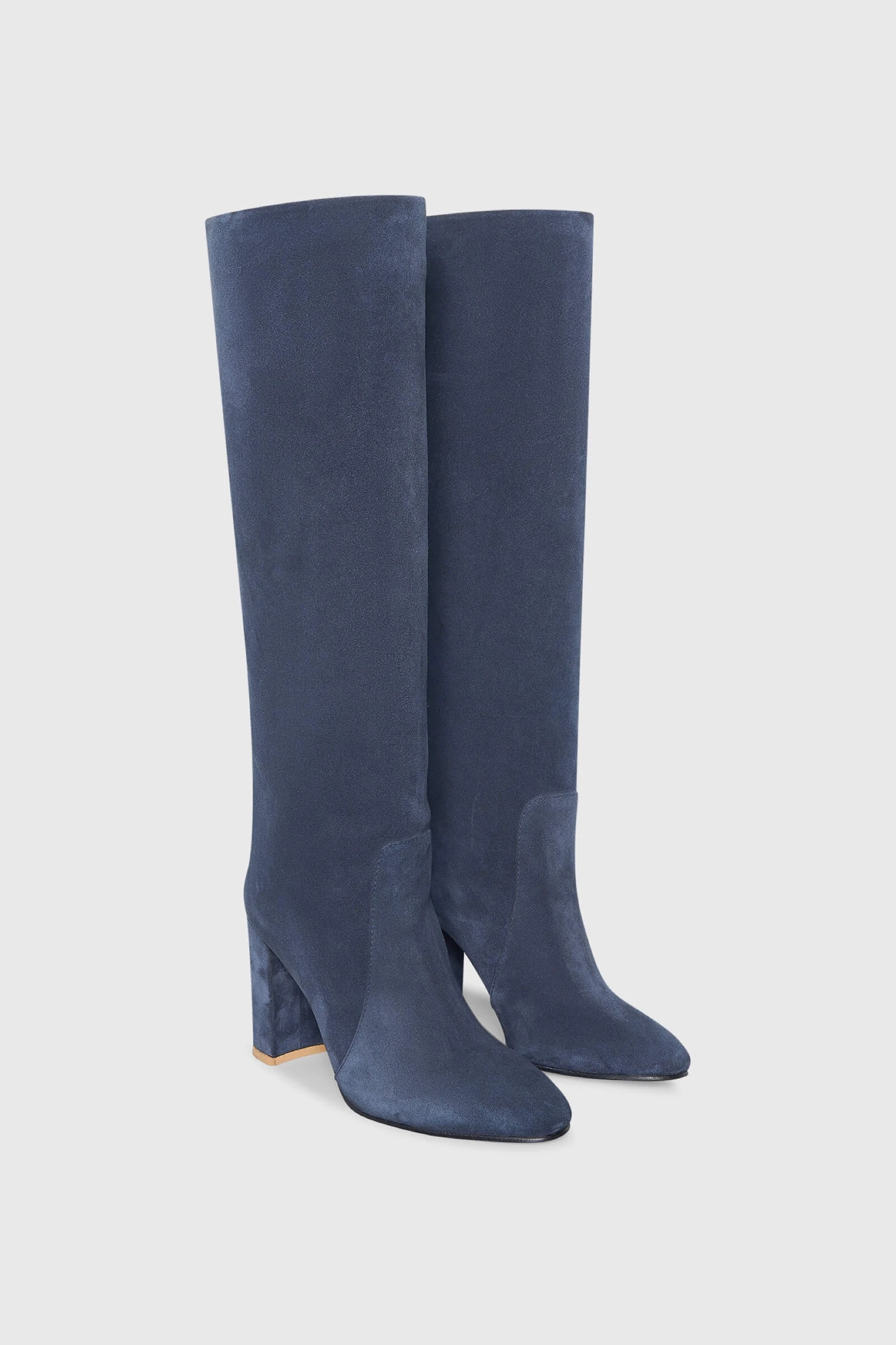 Roman Blauw Suede