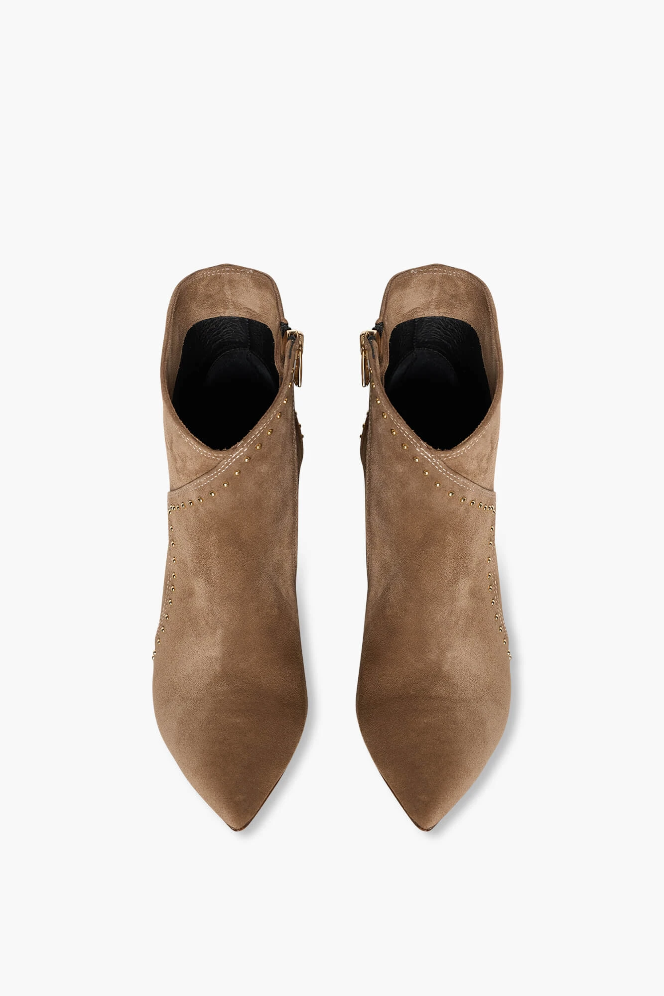 Laarsje Dames Suede Stewart Cognac Studs